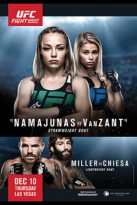 UFC Fight Night 80: Namajunas vs. VanZant streaming